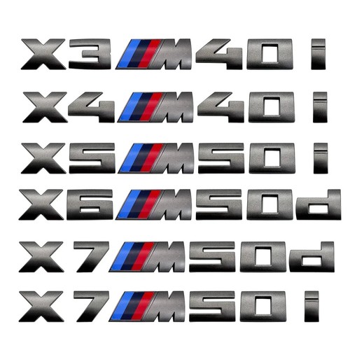 Grey emblem for bmw x3m - emblem,